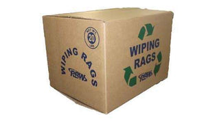 New White Terry Bar Wipes 10 lb box