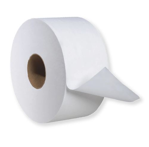 T-Tork Mini Plus 2-ply Bath Tissue 751' roll 12/case