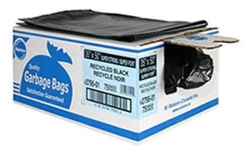 2600 Series 42"x48" R-BLK Garbage Bags 125/Case