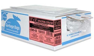 2900 Series 30"x38" R-Clear Garbage Bags 250/Case