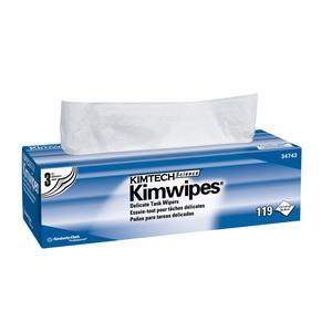 KIMWIPES 3-ply Delicate Wipers 12"x12" 119/pkg 15/case