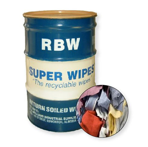 Super Wipes 80 lb Drum