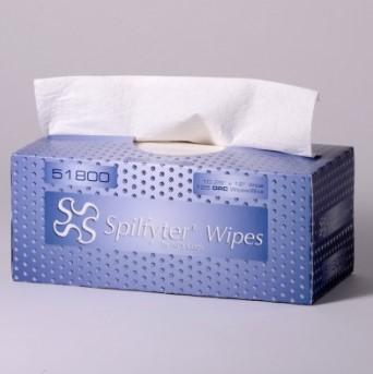 Spilfyter Heavy-Duty Pop-Out Box Wipes 125/box 6/cs