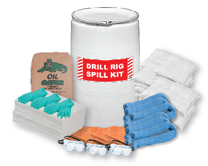 Custom Oil Only Spill Kit 55 Gal Poly Drum