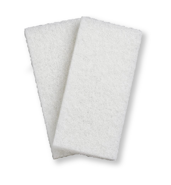 10" Wht Doodle Bug Cleaning Pad - Light 10"