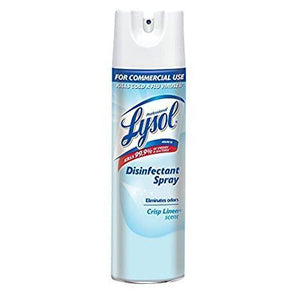 Lysol Disinfectant Aerosol Spray - Crisp Linen 539gram 12/cs