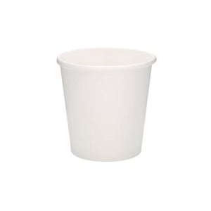 White Paper Hot Drink Cup 4oz 1000/case