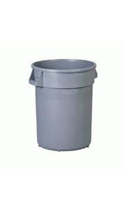 Grey Garbage Can 32 gal