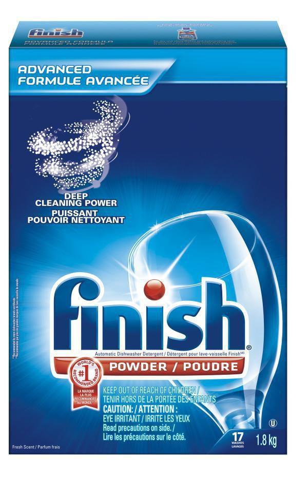 Finish Dishwashing Powder Fresh Scent 1.8kg x 10