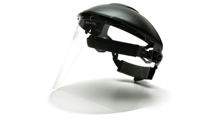 Polyethylene face Shield - ANSI Z87 Clear