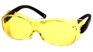 OTS Amber Lens Safety Glasses