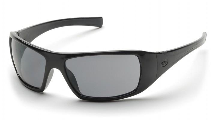 Goliath® Gray Polarized Lens Safety Glasses Black Frame