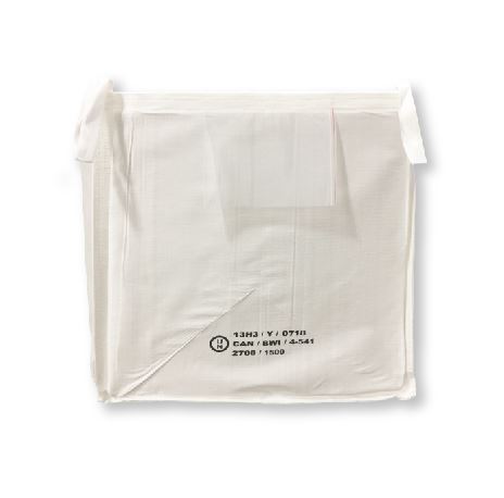 UN Rated Bulk Bag Collapsible Hard Sides, closable top 99x99x99cm