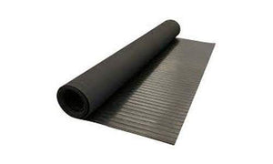 Black Wide Rib Rubber Matting 3' x 75'